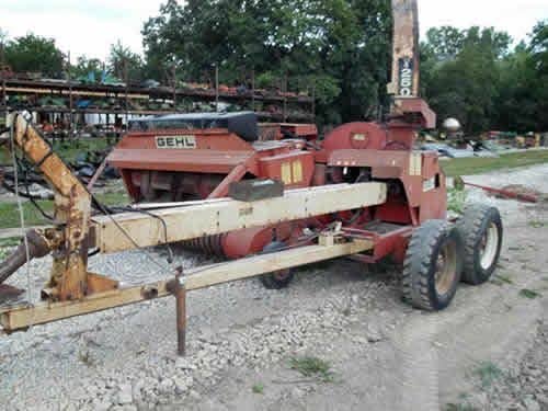 Used Gehl 1250 Harvester parts.