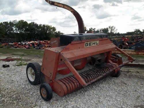Used Gehl 1250 Harvester parts.