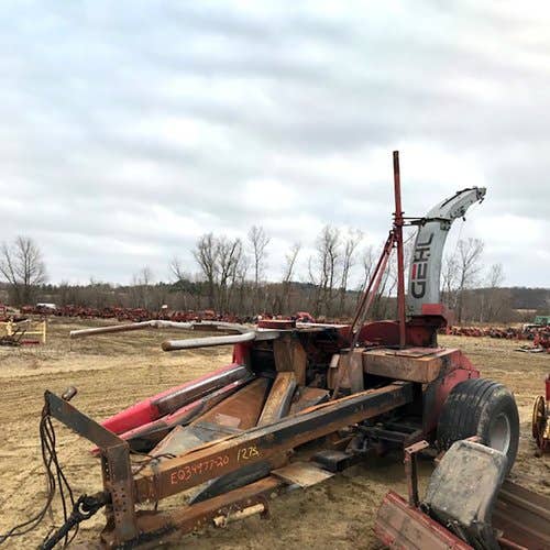 Used Gehl 1275 Harvester parts.
