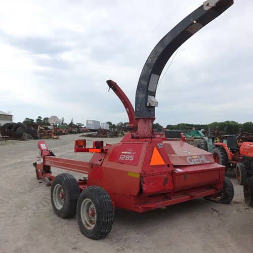 Used Gehl 1285 Harvester parts.