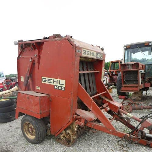 Used Gehl 1400 Baler parts.
