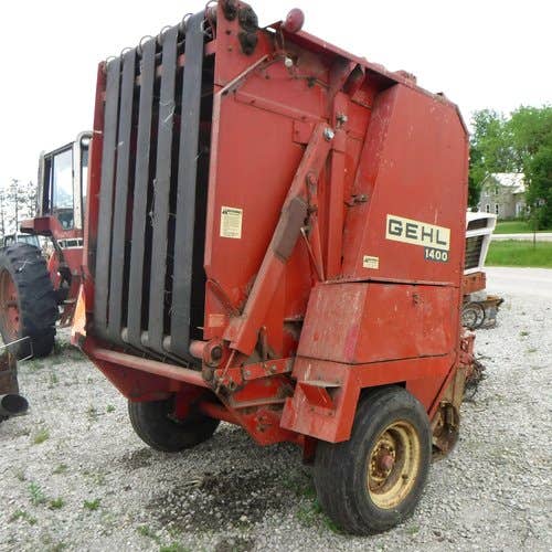 Used Gehl 1400 Baler parts.