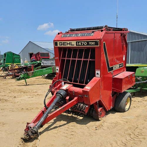 Used Gehl 1470 Baler parts.