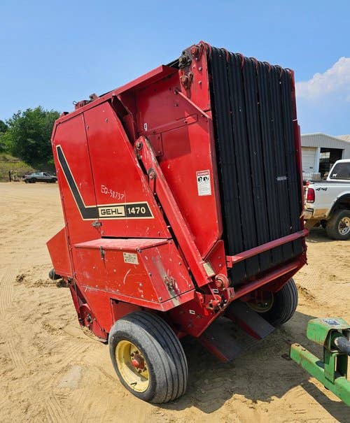 Used Gehl 1470 Baler parts.