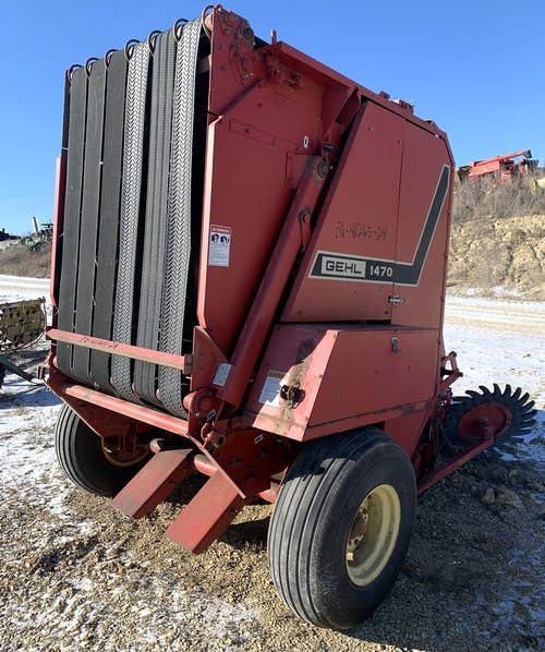 Used Gehl 1470 Baler parts.