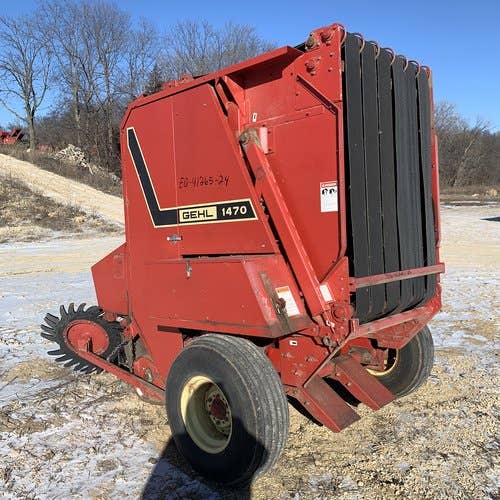 Used Gehl 1470 Baler parts.