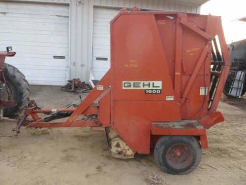 Used Gehl 1600 Baler parts.
