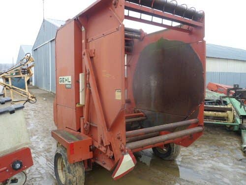 Used Gehl 1850 Baler parts.