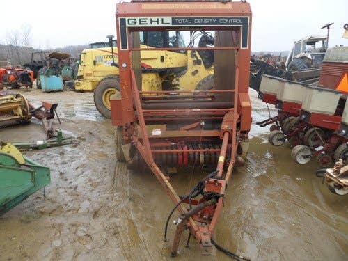 Used Gehl 1850 Baler parts.