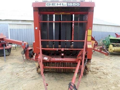 Used Gehl 1850 Baler parts.