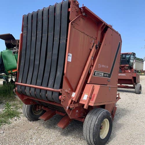 Used Gehl 1870 Baler parts.