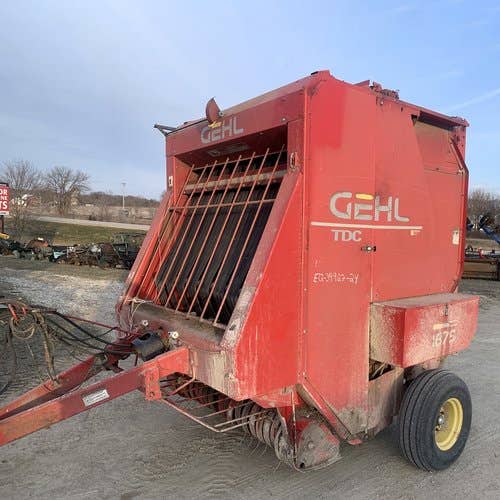 Used Gehl 1875 Baler parts.