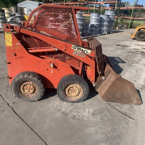 Used Gehl 2500 Skid Steer Loader parts.