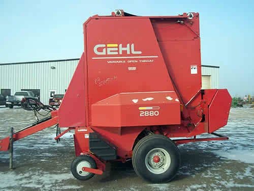 Used Gehl 2880 Baler parts.