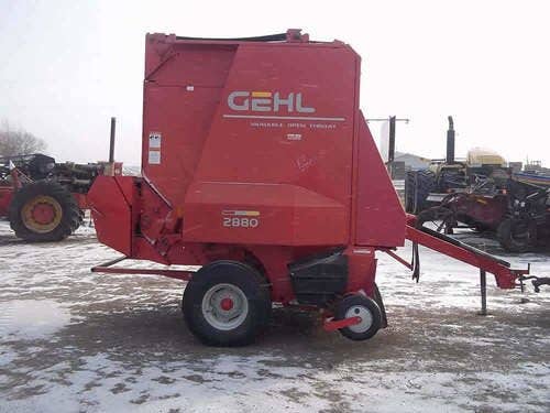 Used Gehl 2880 Baler parts.