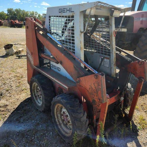 Used Gehl 3510 Skid Steer Loader parts.
