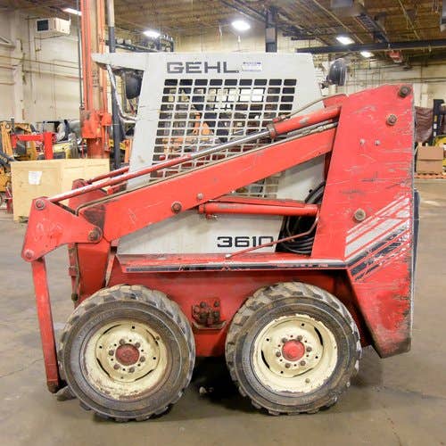 Used Gehl 3610 Skid Steer Loader parts.