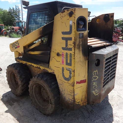 Used Gehl 3825 Skid Steer Loader parts.