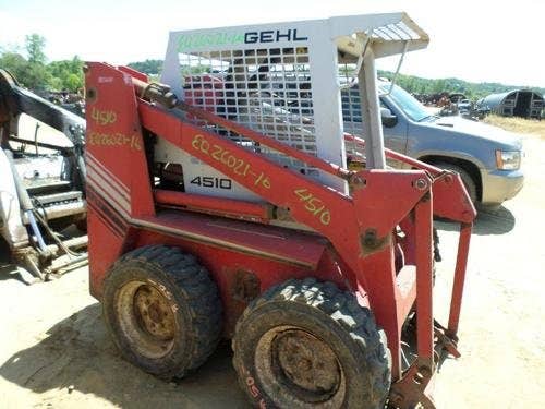 Used Gehl 4510 Skid Steer Loader parts.