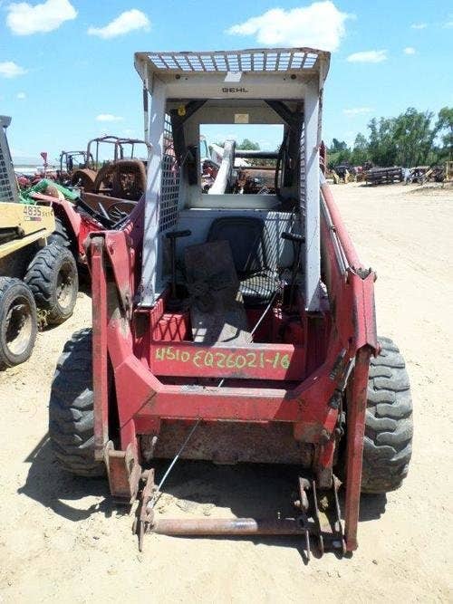 Used Gehl 4510 Skid Steer Loader parts.