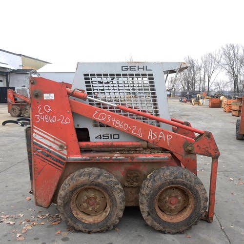 Used Gehl 4510 Skid Steer Loader parts.