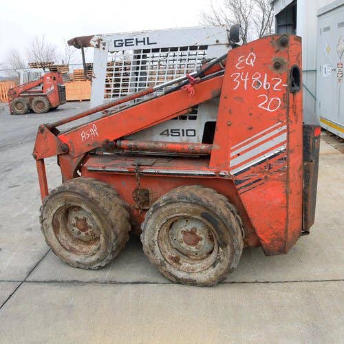 Used Gehl 4510 Skid Steer Loader parts.