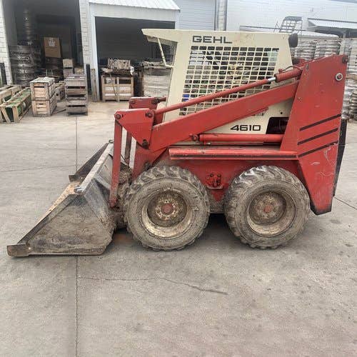 Used Gehl 4610 Skid Steer Loader parts.