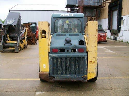 Used Gehl 4840 Skid Steer Loader parts.
