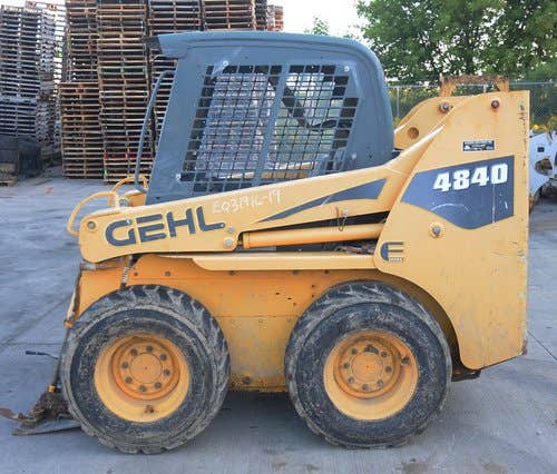 2008 Used Gehl 4840 Skid Steer Loader parts.