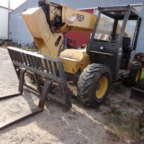 2001 Used Gehl 553 Telehandler parts.