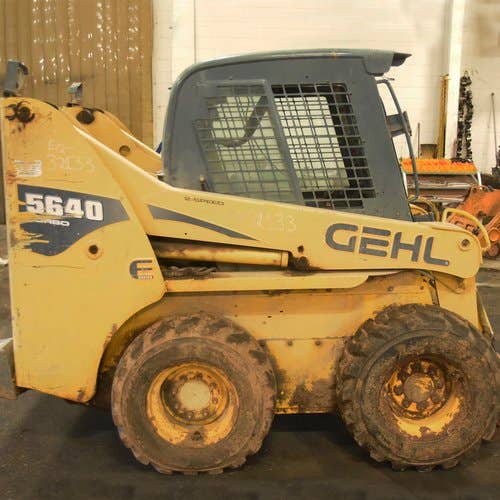 Used Gehl 5640 Skid Steer Loader parts.
