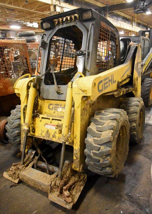 2008 Used Gehl 5640E Skid Steer Loader parts.