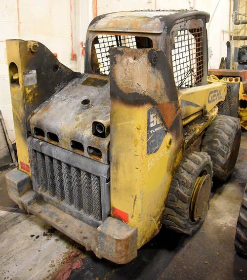 2008 Used Gehl 5640E Skid Steer Loader parts.