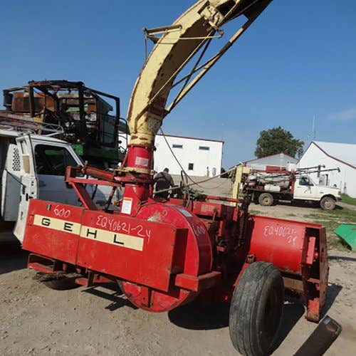 Used Gehl 600 Harvester parts.