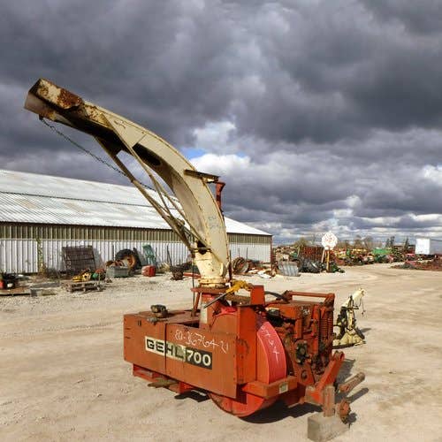 Used Gehl 700 Harvester parts.