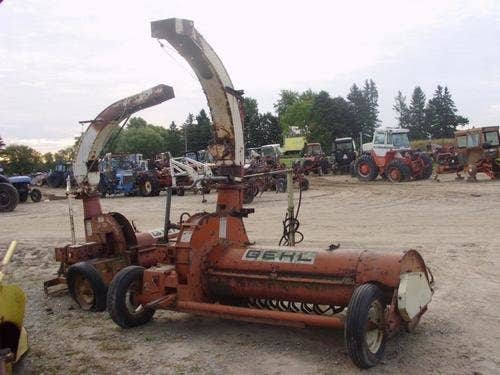 Used Gehl 72 Harvester parts.