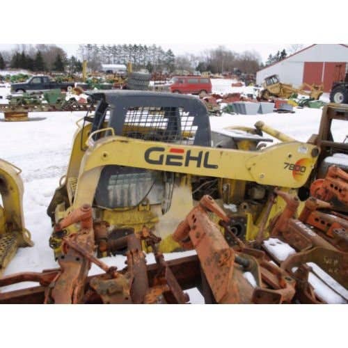 Used Gehl 7800 Skid Steer Loader parts.