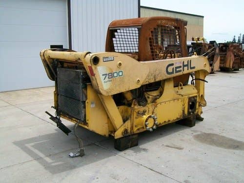 Used Gehl 7800 Skid Steer Loader parts.