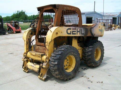 Used Gehl 7800 Skid Steer Loader parts.
