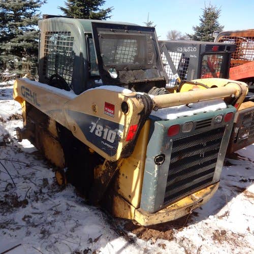 Used Gehl 7810 Skid Steer Loader parts.