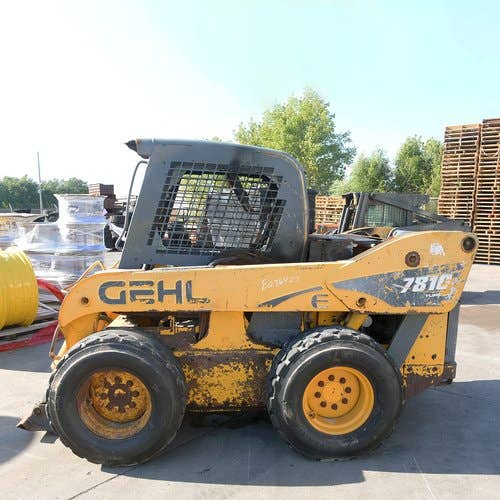 Used Gehl 7810e Skid Steer Loader parts.