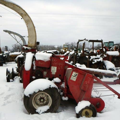 Used Gehl 860 Harvester parts.