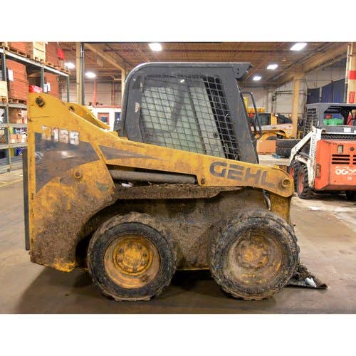 2017 Used Gehl R165 Skid Steer Loader parts.