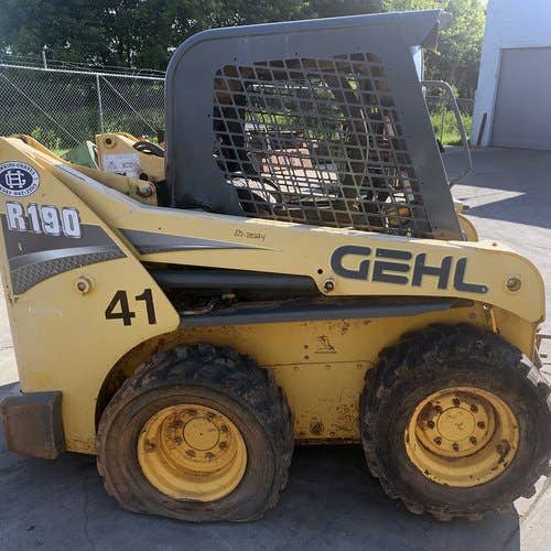 2014 Used Gehl R190 Skid Steer Loader parts.