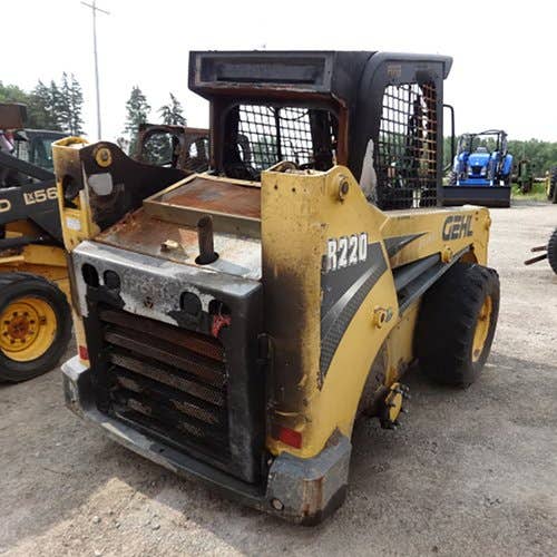 2018 Used Gehl R220 Skid Steer Loader parts.