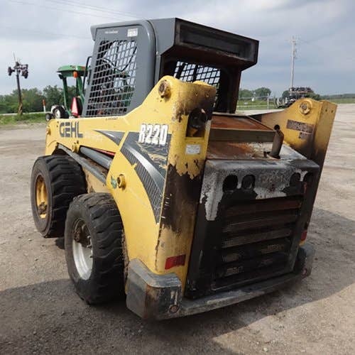 2018 Used Gehl R220 Skid Steer Loader parts.