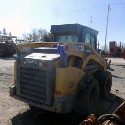 Used Gehl v330 Skid Steer Loader parts.