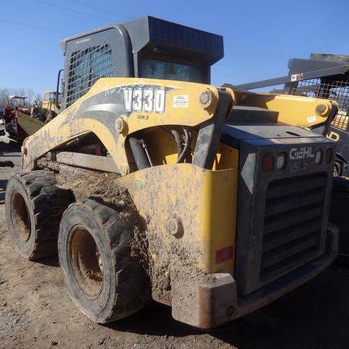 Used Gehl v330 Skid Steer Loader parts.