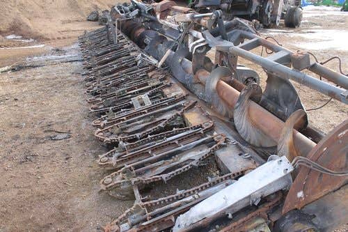 2013 Used Geringhoff NS1230F Header parts.