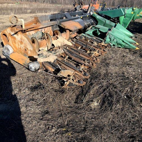 2008 Used Geringhoff NS600 Header parts.